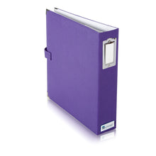 Binder- Storage Solution for Craft Supplies and Jewelry.  Purple