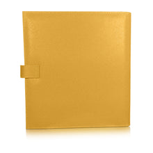 Travel Book -  Your Project Collection and Work Surface in One Zippered Folder. Marigold Yellow