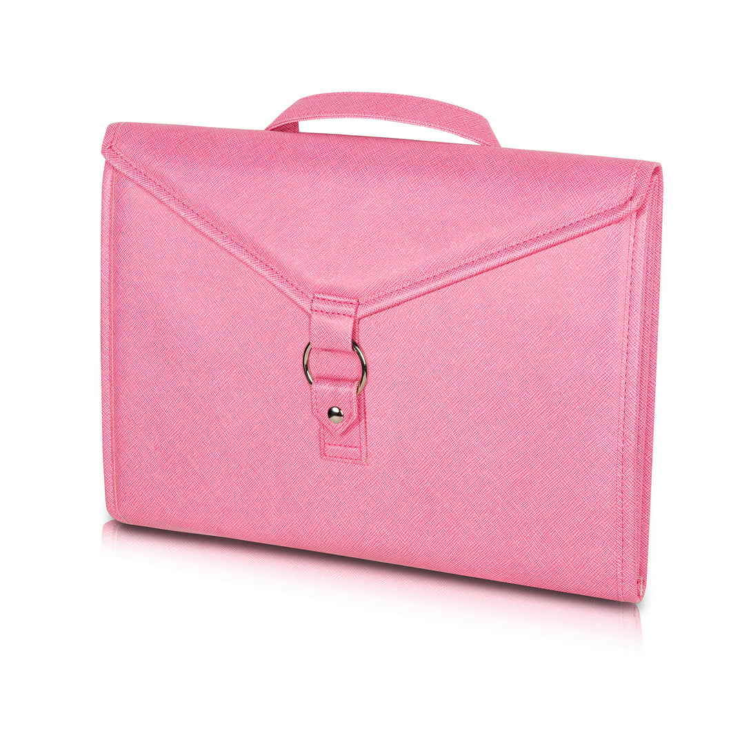 Storage Envelope for Craft Supplies and Jewelry. Peony Pink
