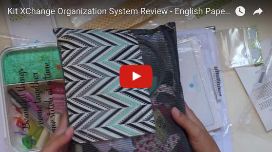Kit XChange Organization System Review - English Paper Piecing Organization