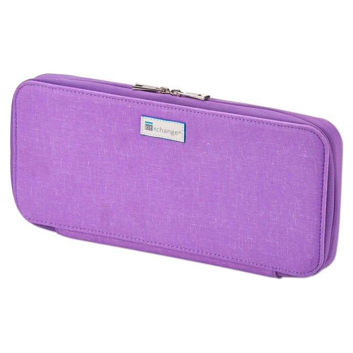 Bead Board Baguette- Your Project Collection and Work Surface in One Zippered Folder. Lavender Lounge