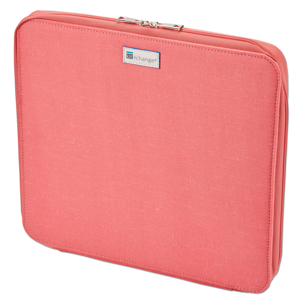 Bead Board Grande- Your Project Collection and Work Surface in One Zippered Folder. Pink-A-Boo