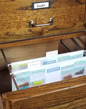 File Cabinet Storage Panels for Craft Supplies