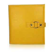 Travel Book -  Your Project Collection and Work Surface in One Zippered Folder. Marigold Yellow