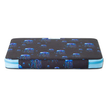 Bead Board Grande-Twinkly Blue Jellies. Jewelry Making Work Surface and Project Collection Together in One Zippered Folder